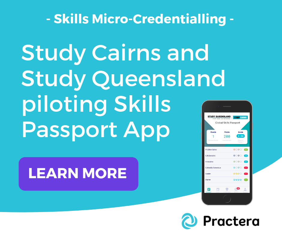 Study Cairns and Study Queensland piloting skills passport app